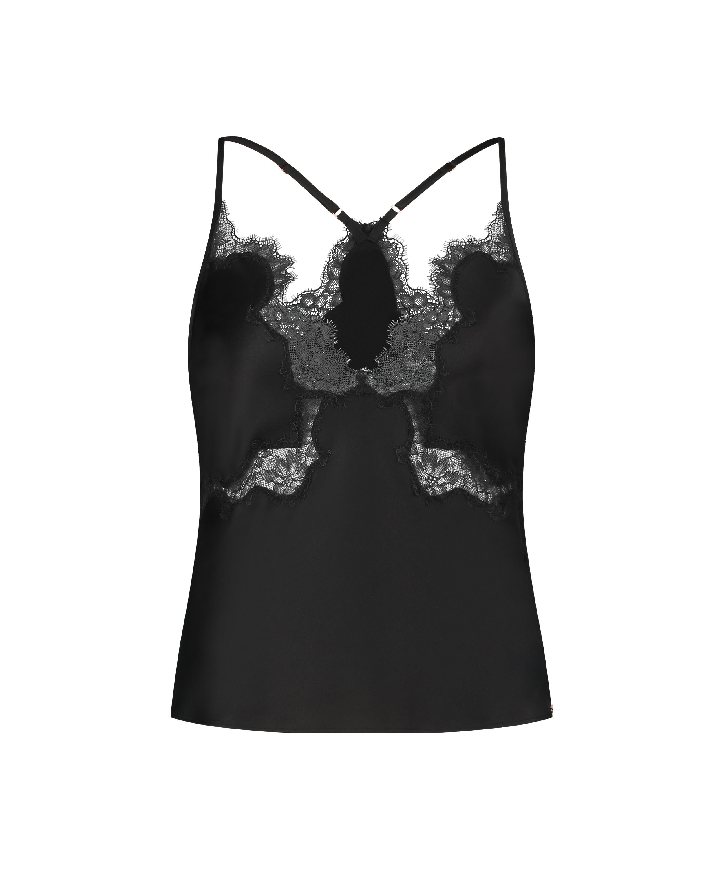 Sophia Lace Cami, Black, main