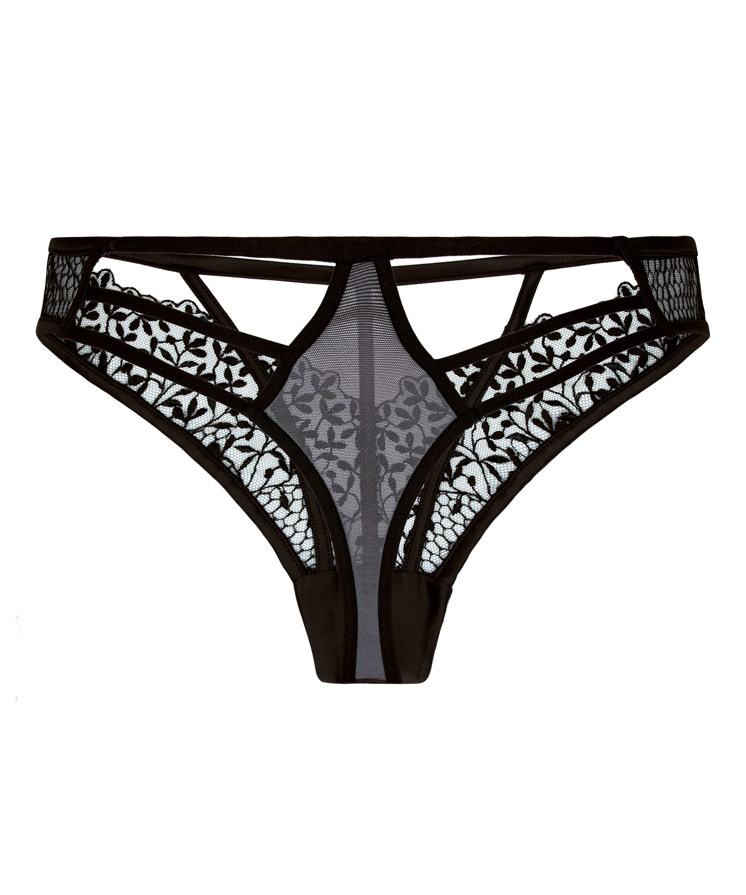 Kristina Highleg Thong, Black, main