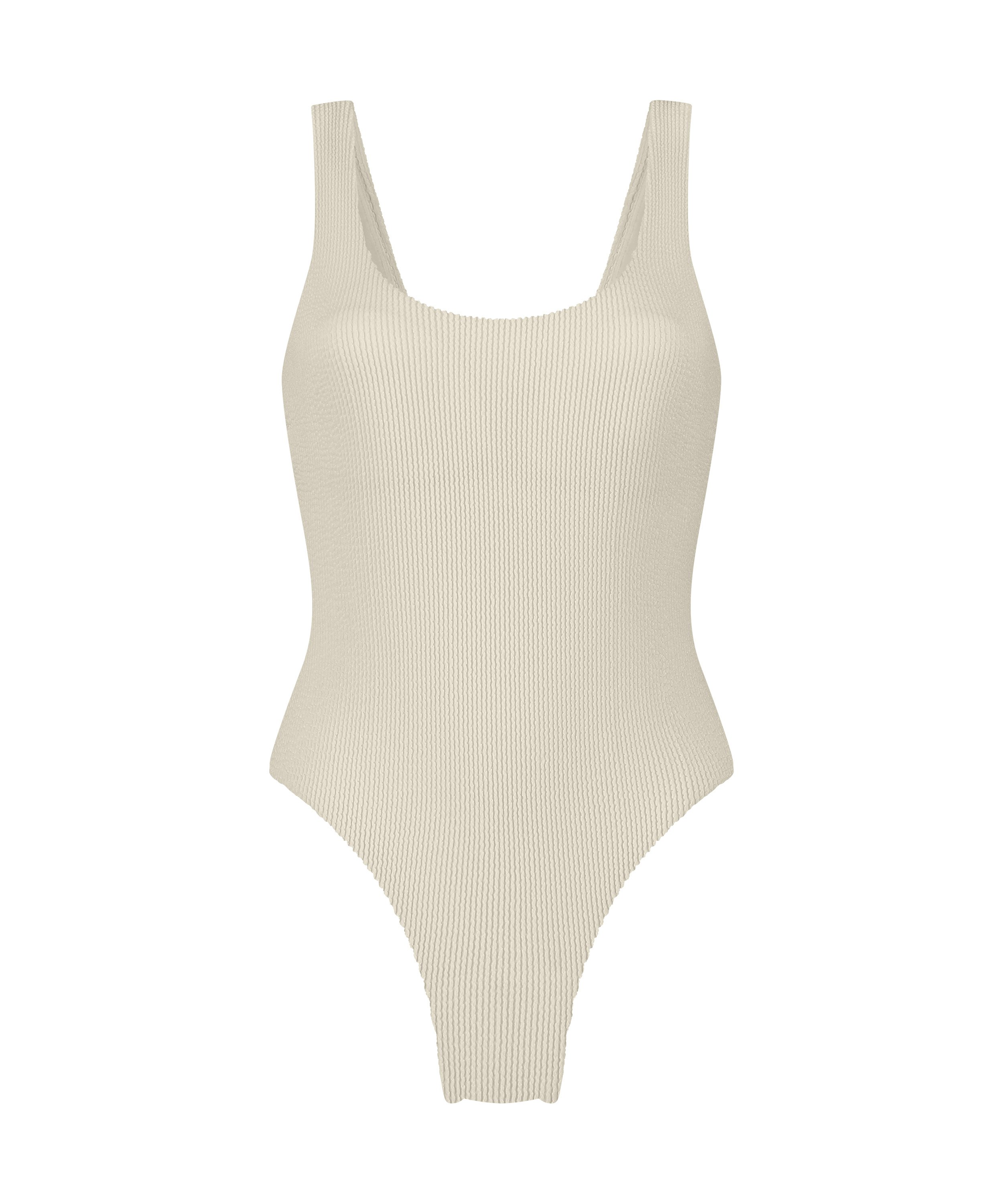 Shaping Crinkle Swimsuit, Black, main