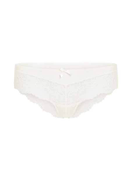 Valencia Brazilian Shorts, White