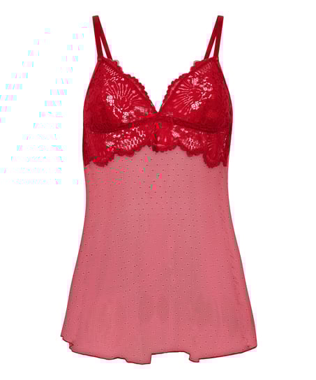 Whitney Babydoll , Red