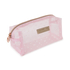 Dotted Mesh Make-Up Bag, Pink