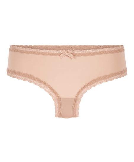 London V-shaped Brazilian, Beige