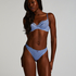 Marine Non-Padded Underwired Bra, Blue