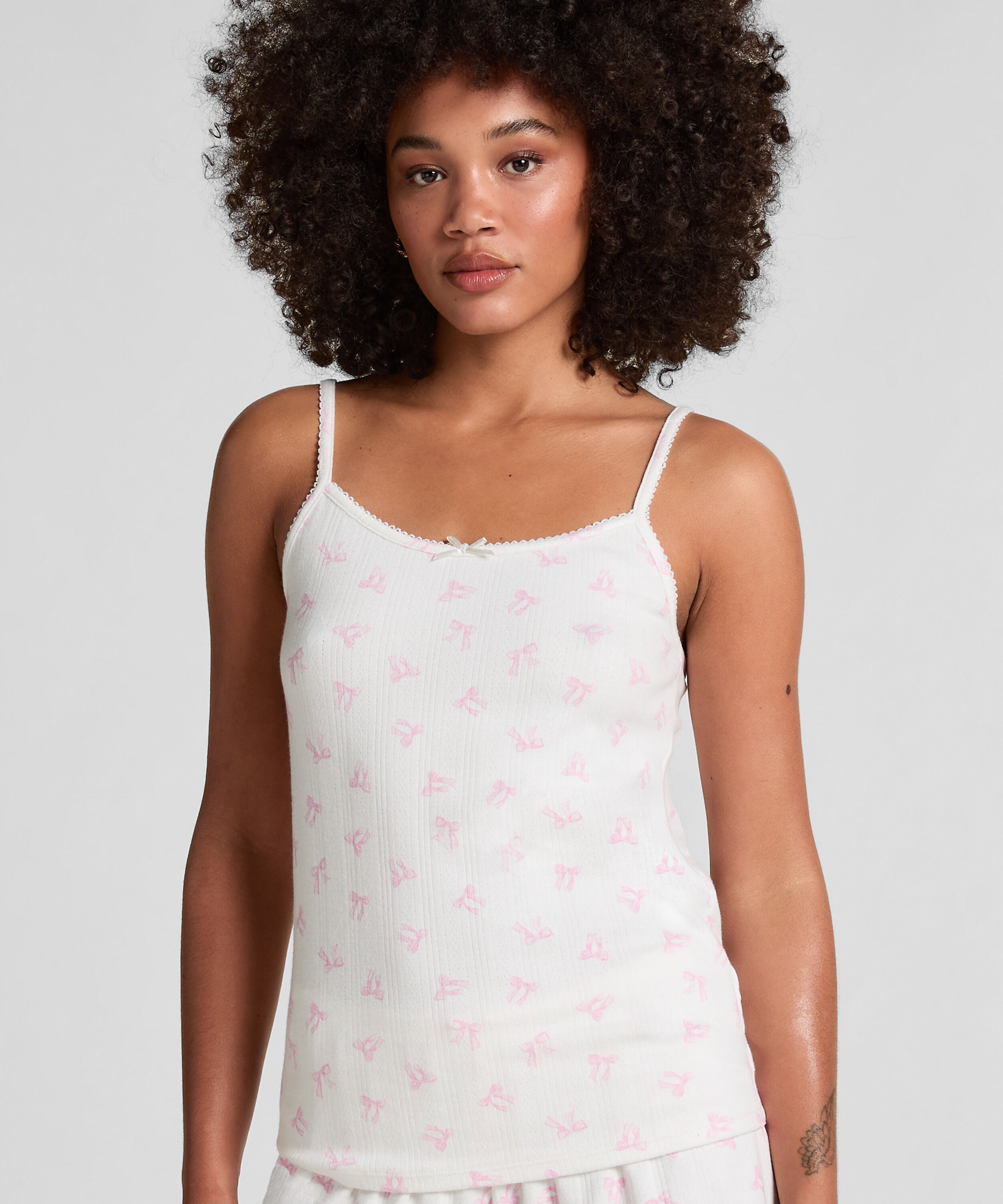Cami Pointelle - Pajama Tops - Hunkemöller