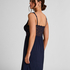 Nora Lace Slip Dress, Blue