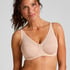 Nina Non-Padded Underwired Minimizer Bra, Beige