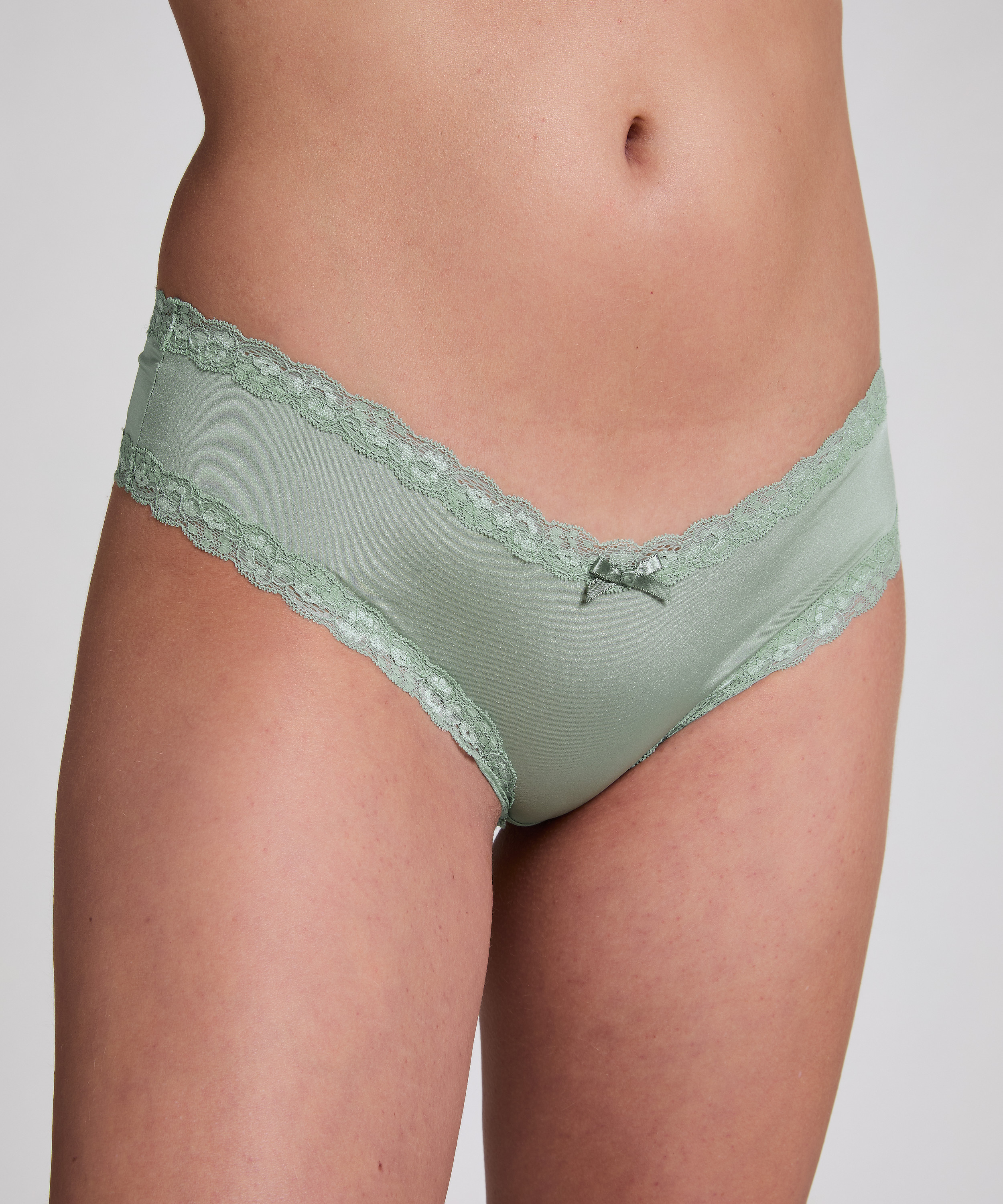 London V-shaped Brazilian, Green, main