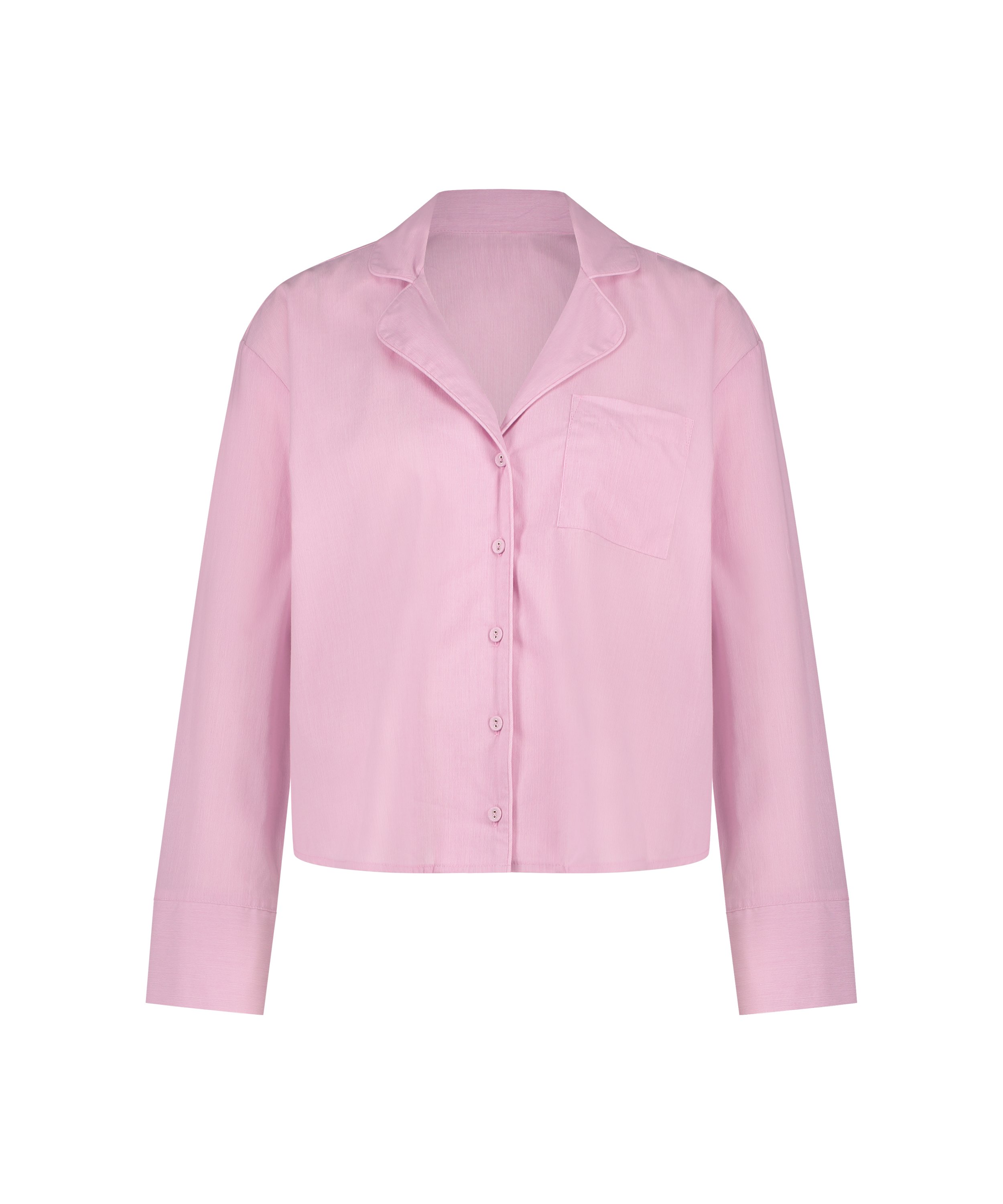 Long Sleeve Cotton Jacket, Pink, main