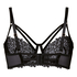 Kristina Non-Padded Underwired Longline Bra, Black