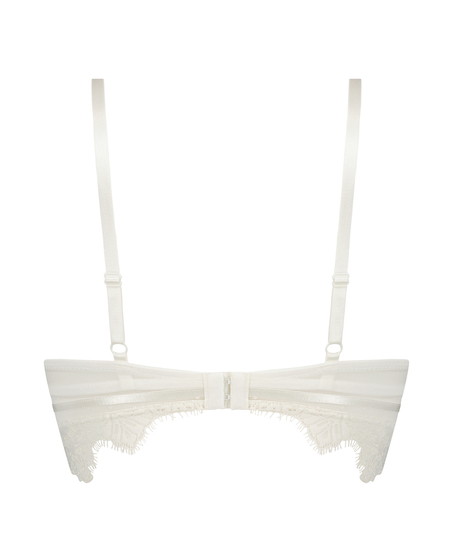 Marilee Padded Underwired Longline Bra, White
