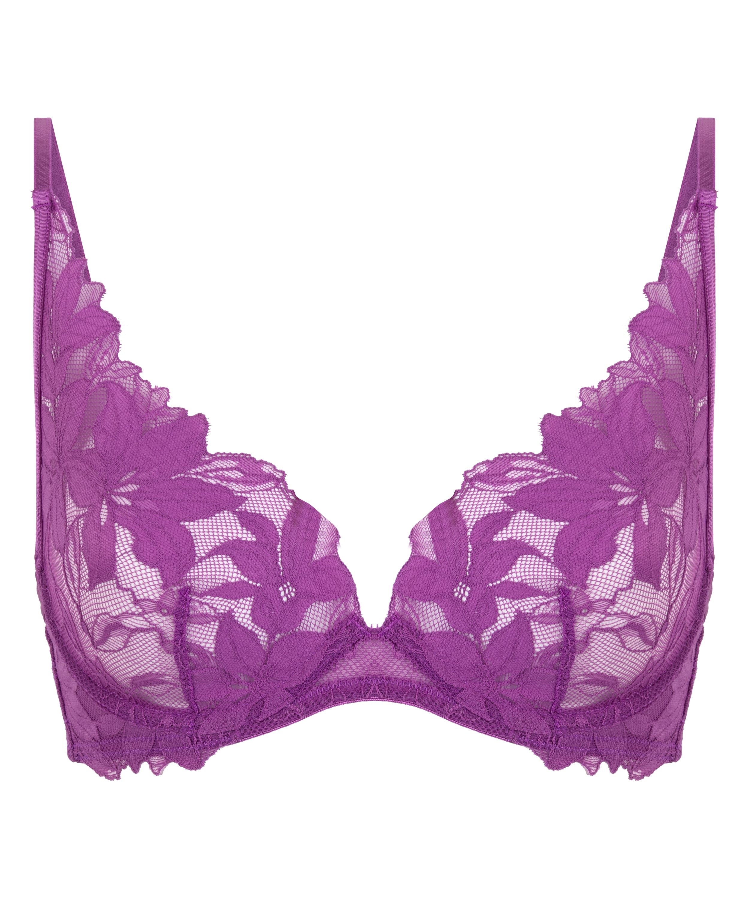 Ingrid Non-Padded Underwired Bra, Purple, main