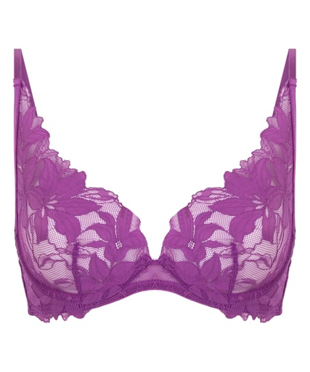 Ingrid Non-Padded Underwired Bra, Purple