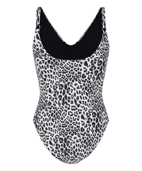 Bathingsuit Leopard, Black