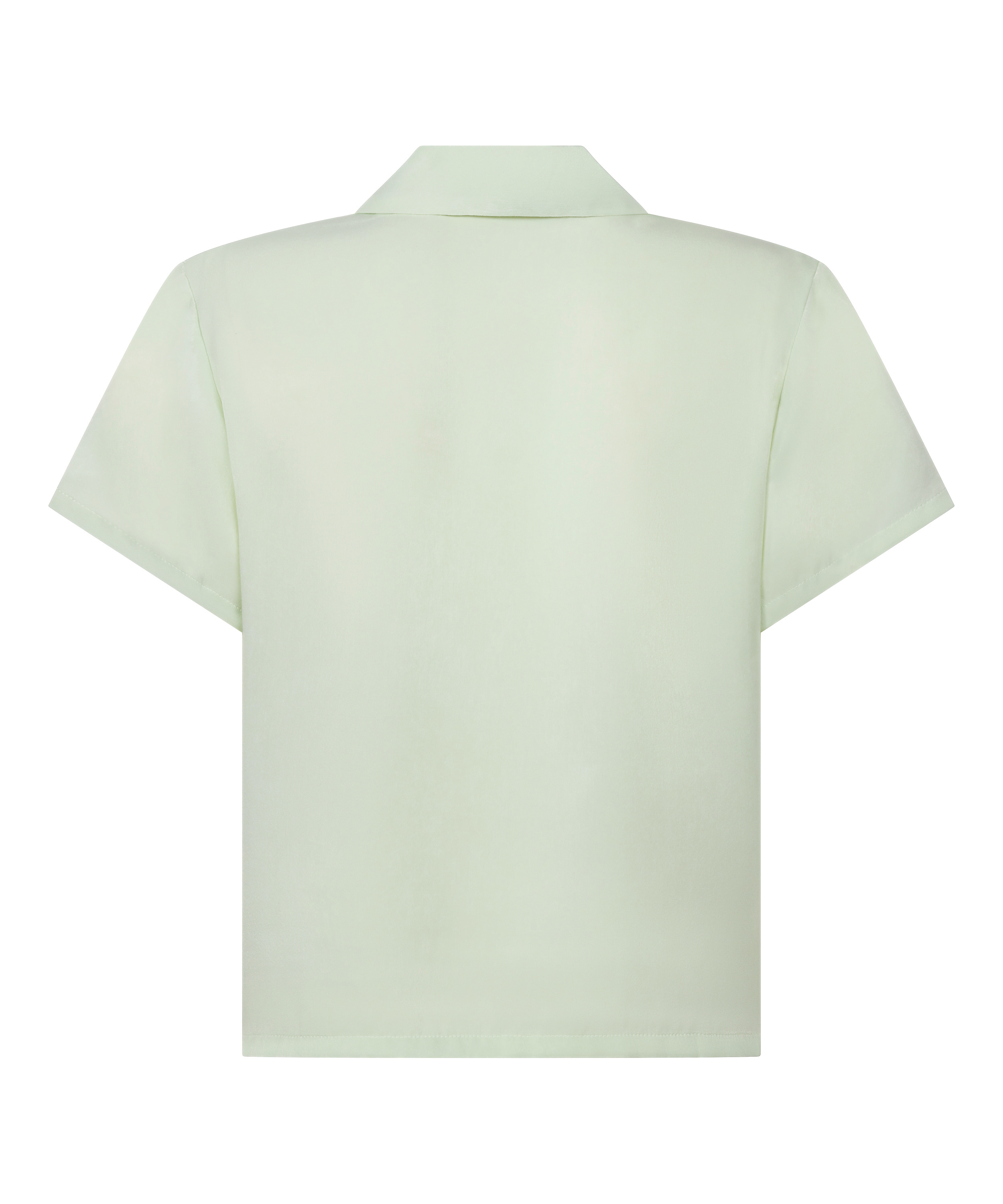 Satin Short-Sleeved Jacket, Green, main