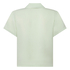 Satin Short-Sleeved Jacket, Green