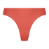 Lace Back Invisible Thong, Red