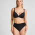 Smooth Padded Underwired Bra, Black
