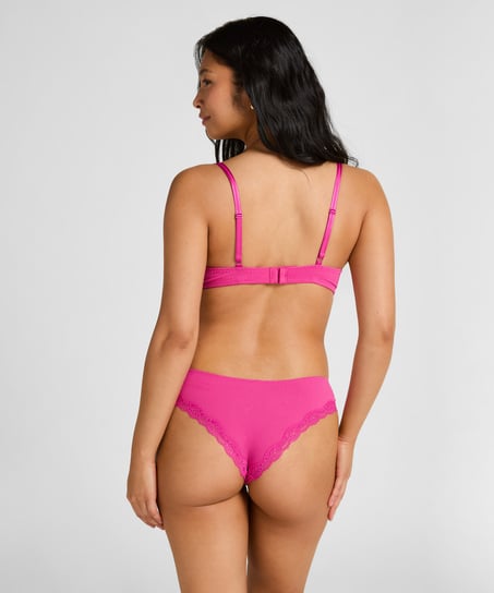 Lola Padded Underwired Bra, Pink