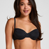 Padded Underwired Bikini Top Bardolino, Black