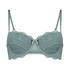 Sierra padded underwired bra, Green