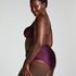 High Waisted Bikini Bottom Costa, Purple