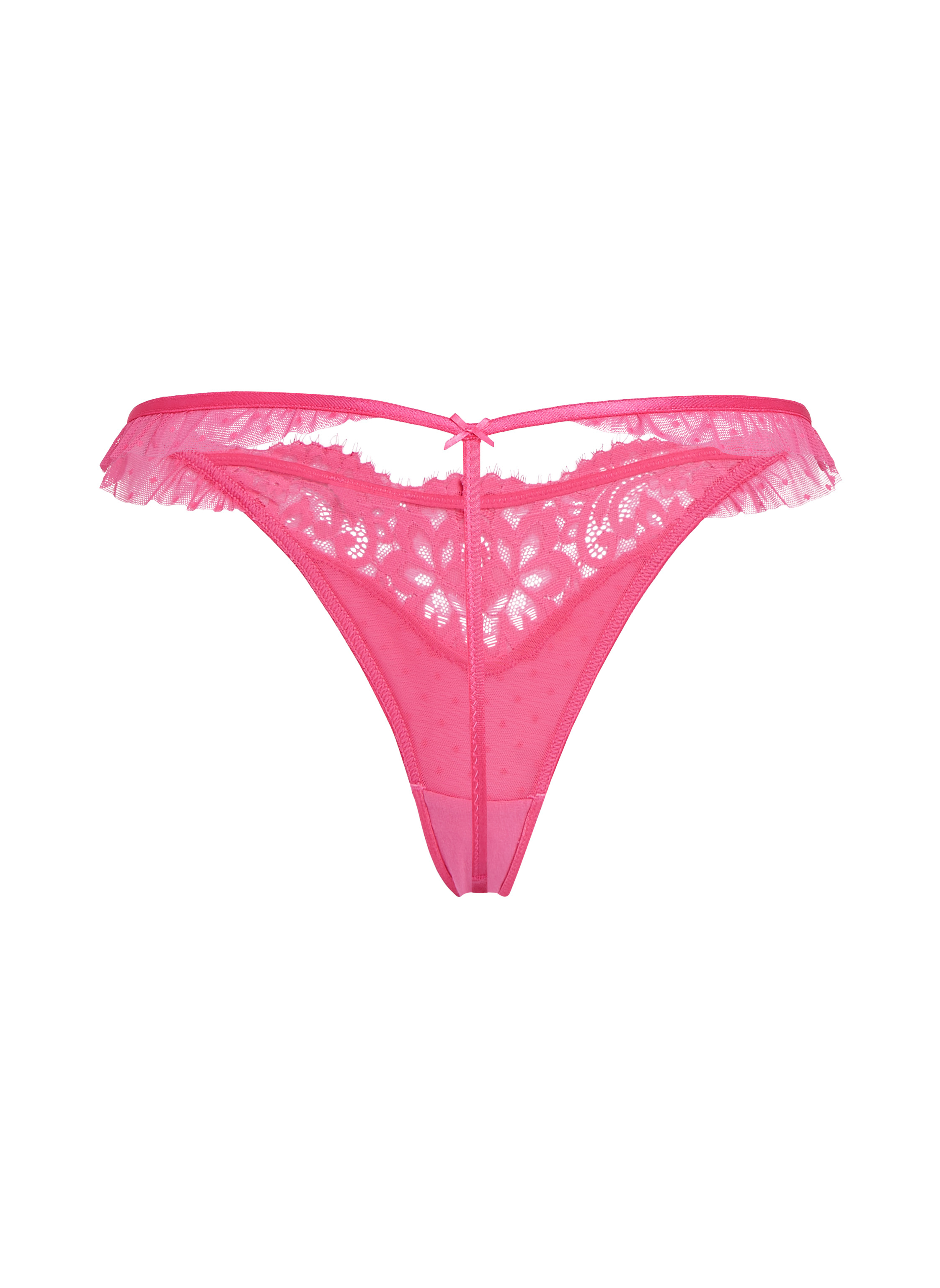 Harmony Highleg Thong, Pink, main