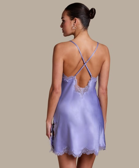 Sophia Slip Dress, Purple