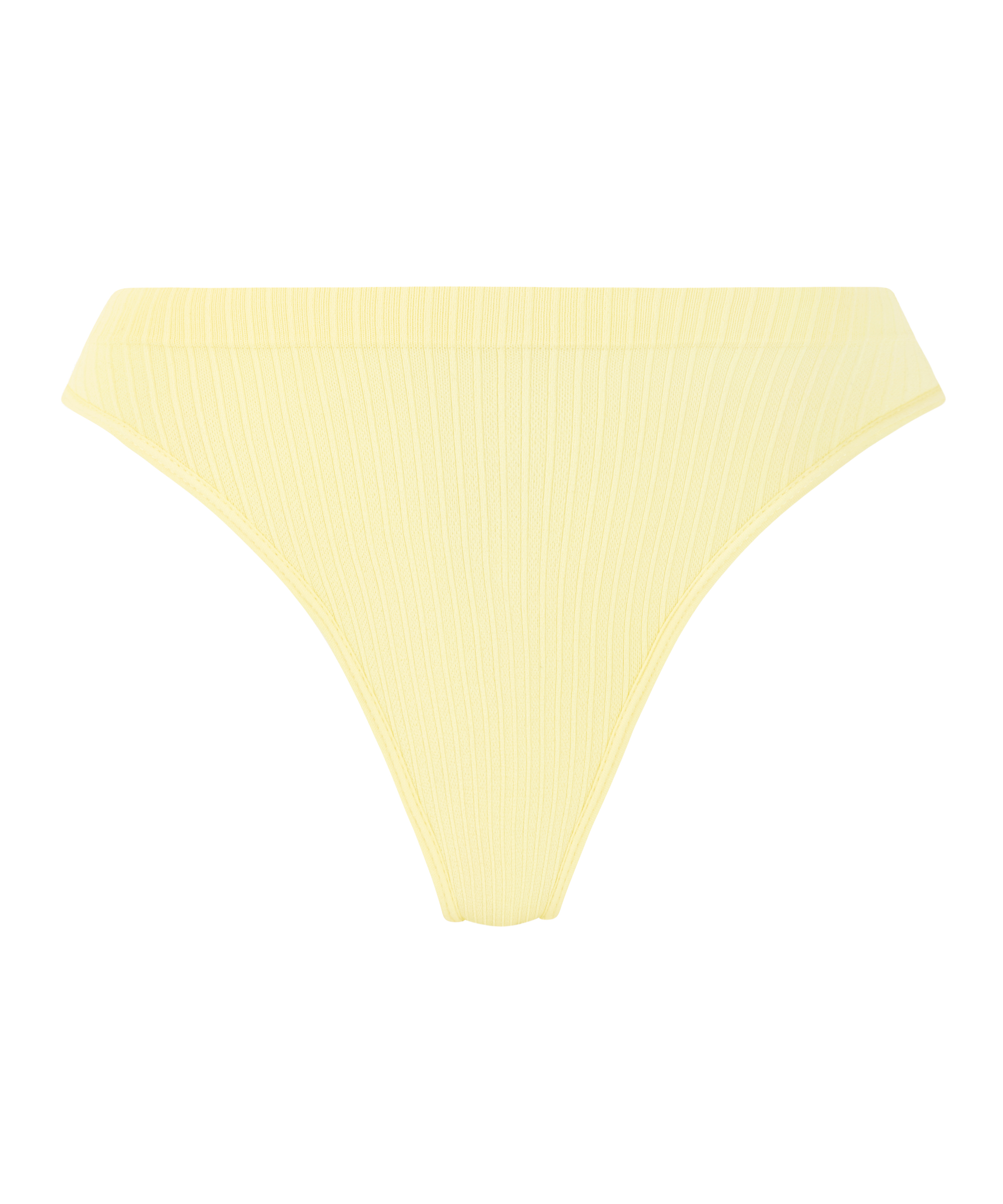 Dianne High Leg Thong, Yellow, main