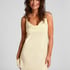Slipdress Satin Minimal, Yellow