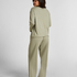 Pyjama Top Loose Pointelle, Green