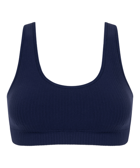 Dianne Scoop Bralette, Blue