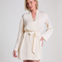 Satin Kimono, White
