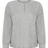 Top Waffle Henley, Gray