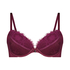 Sia Padded Underwired Bra, Purple