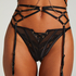 Private Suspender Belt, Black