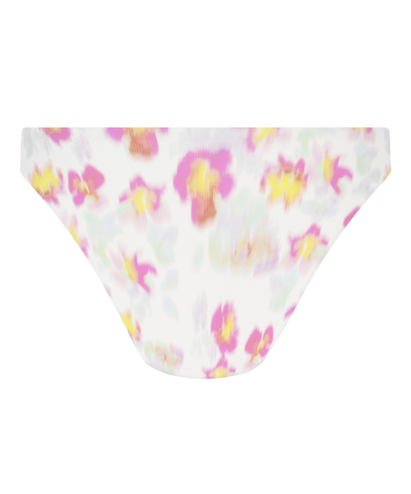 Madeira High-Leg Bikini Bottoms, Pink