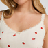 Pyjama Singlet Pointelle, White