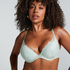 Ida Padded Underwired Bra, Green