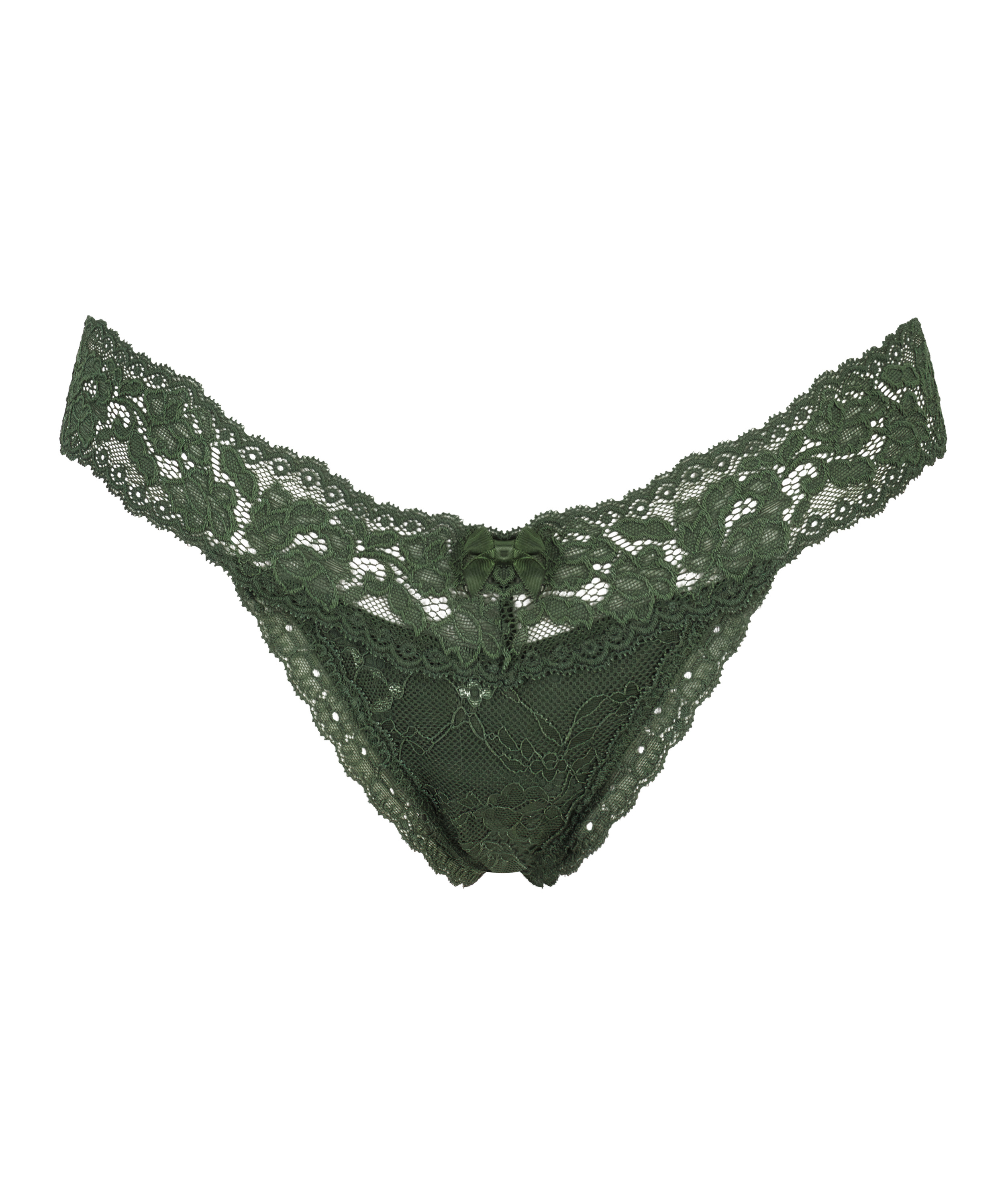 Madison Extra Low Thong, Green, main