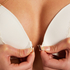 Miley padded push-up underwired bra, White