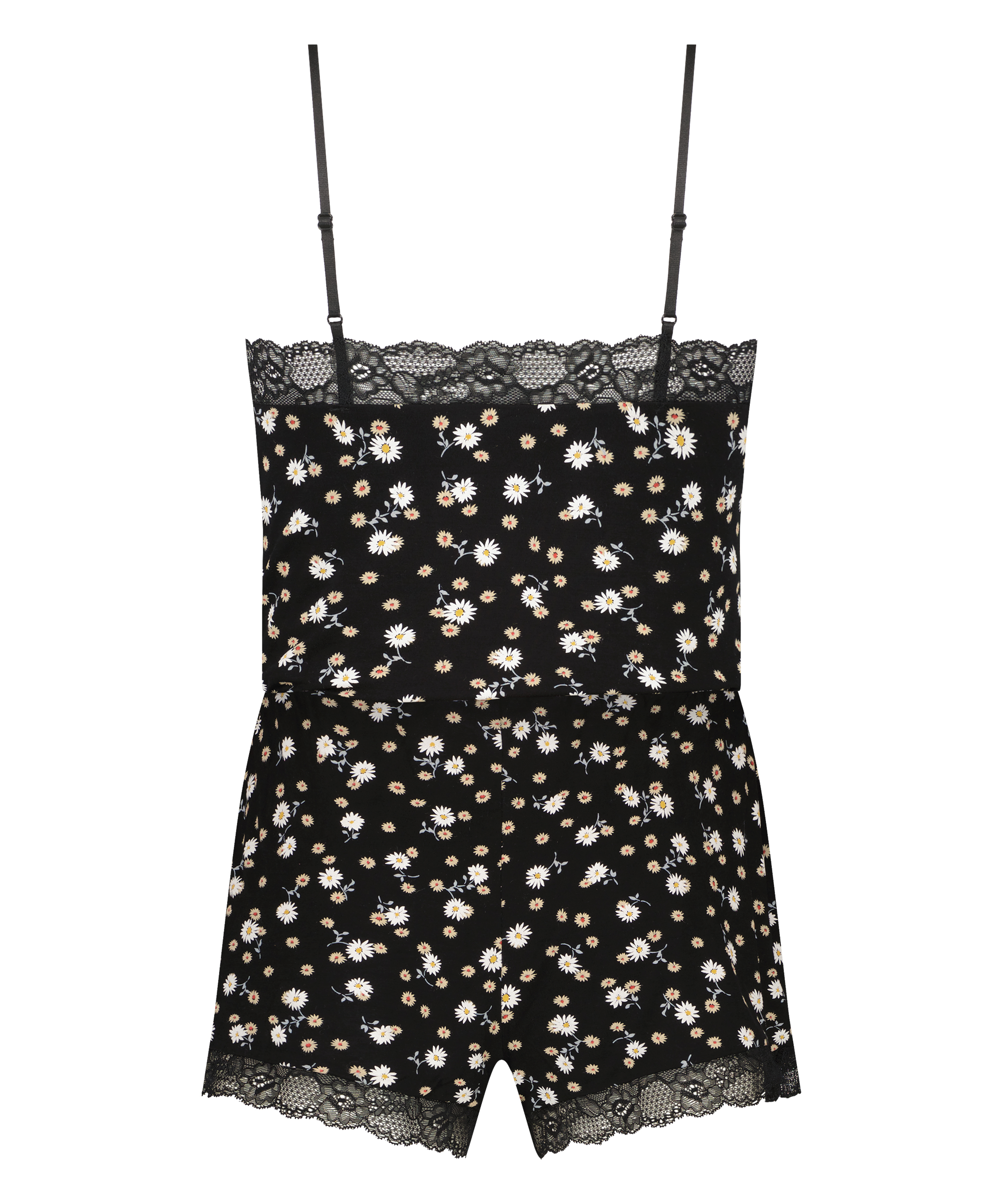 Cami Short Pyjama Set, Black, main