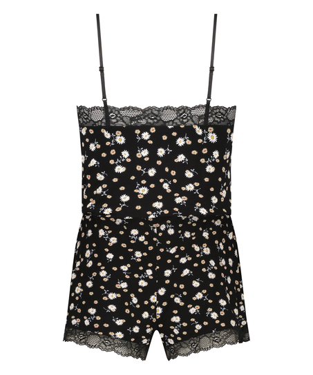 Cami Short Pyjama Set, Black