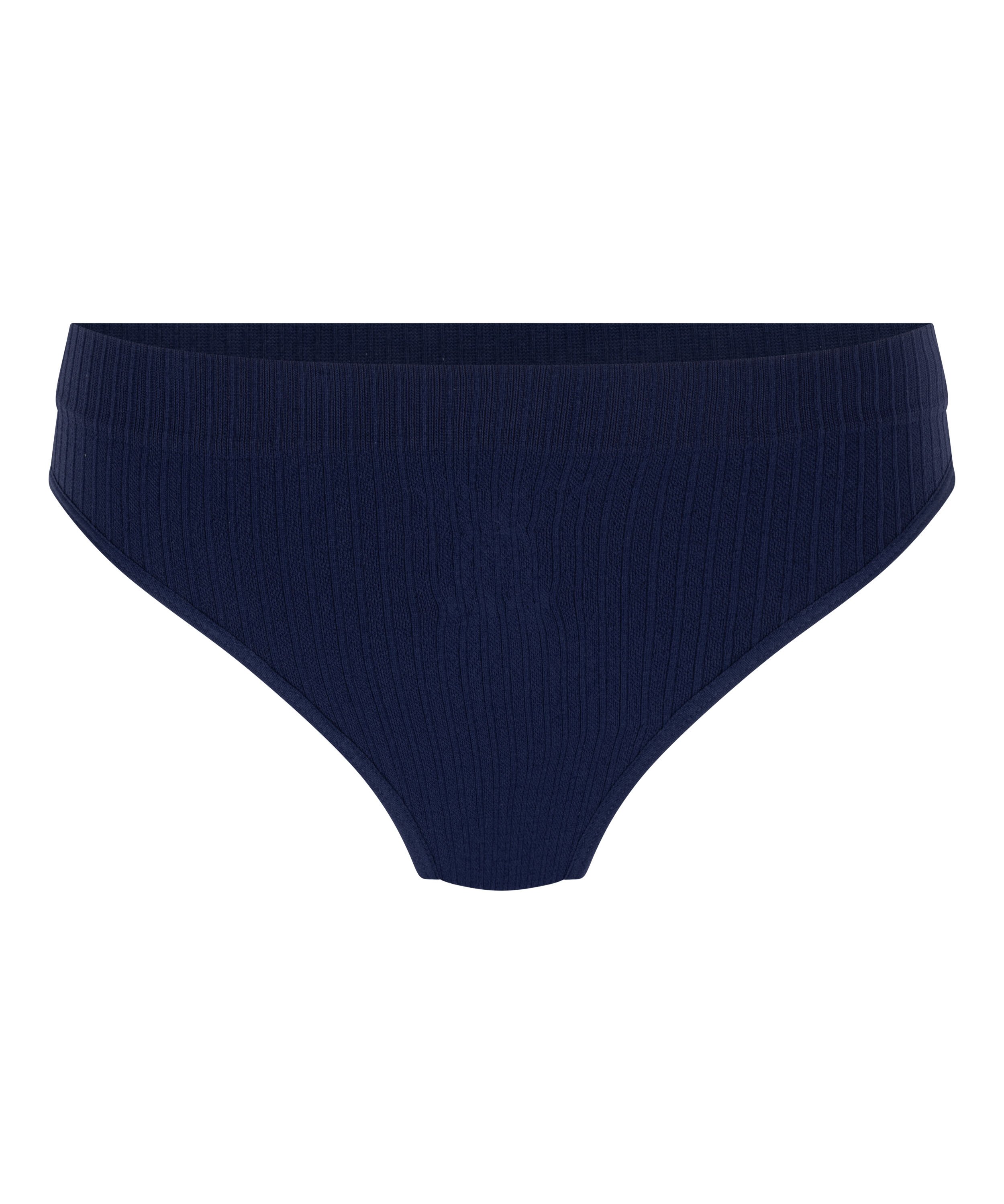 Dianne High Leg Thong, Blue