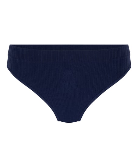 Dianne High Leg Thong, Blue