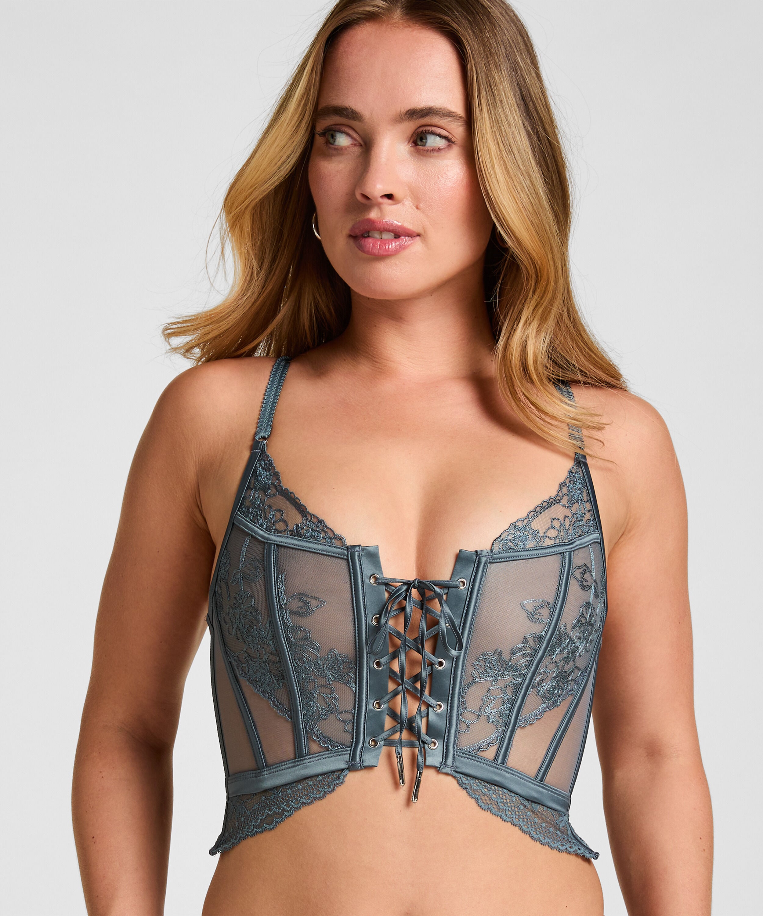Bustier Nola, Blue