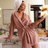 Velvet Bathrobe, Pink