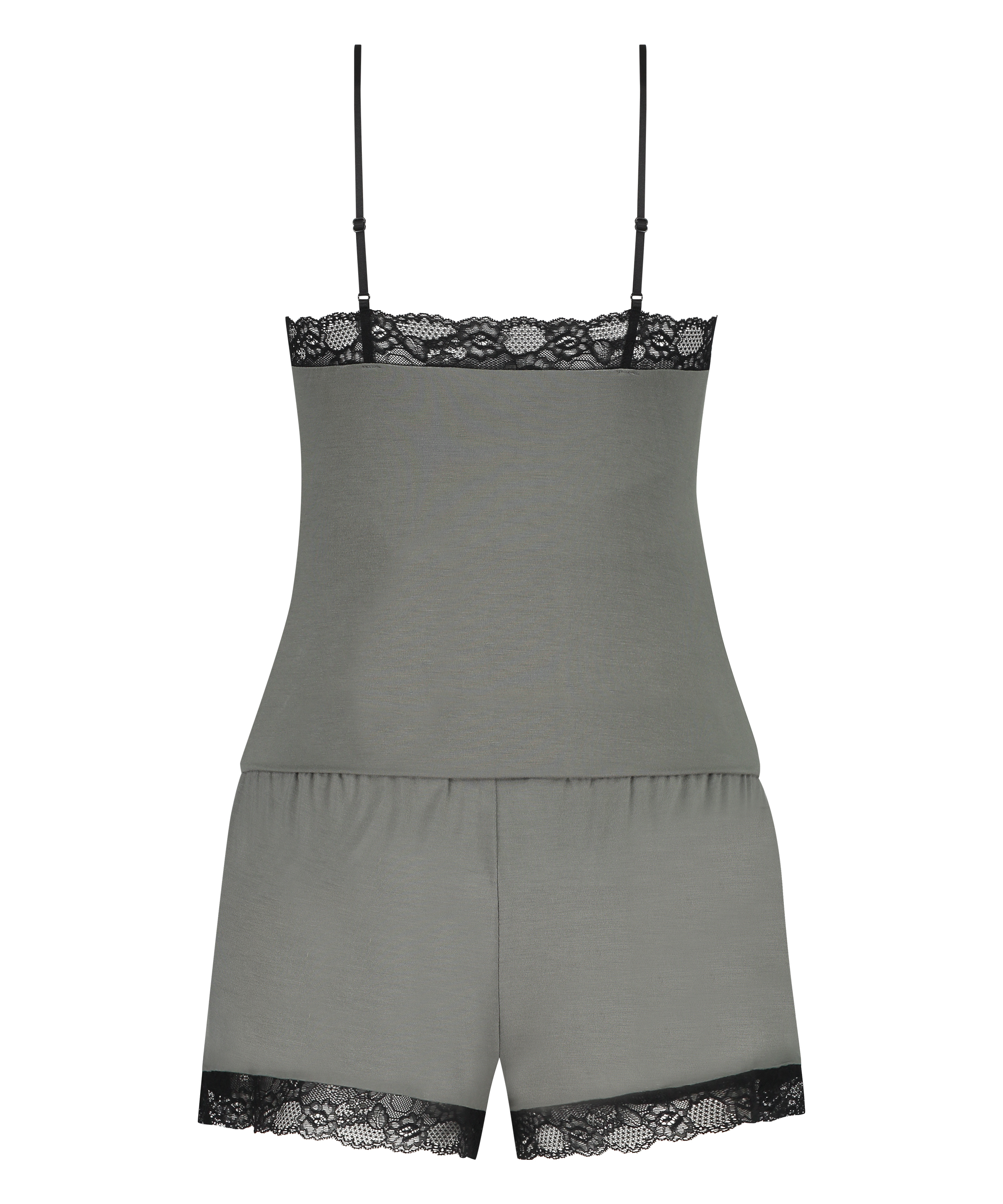 Cami Short Pyjama Set, Green, main