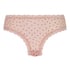 V-shaped Brazilian knickers mesh, Pink