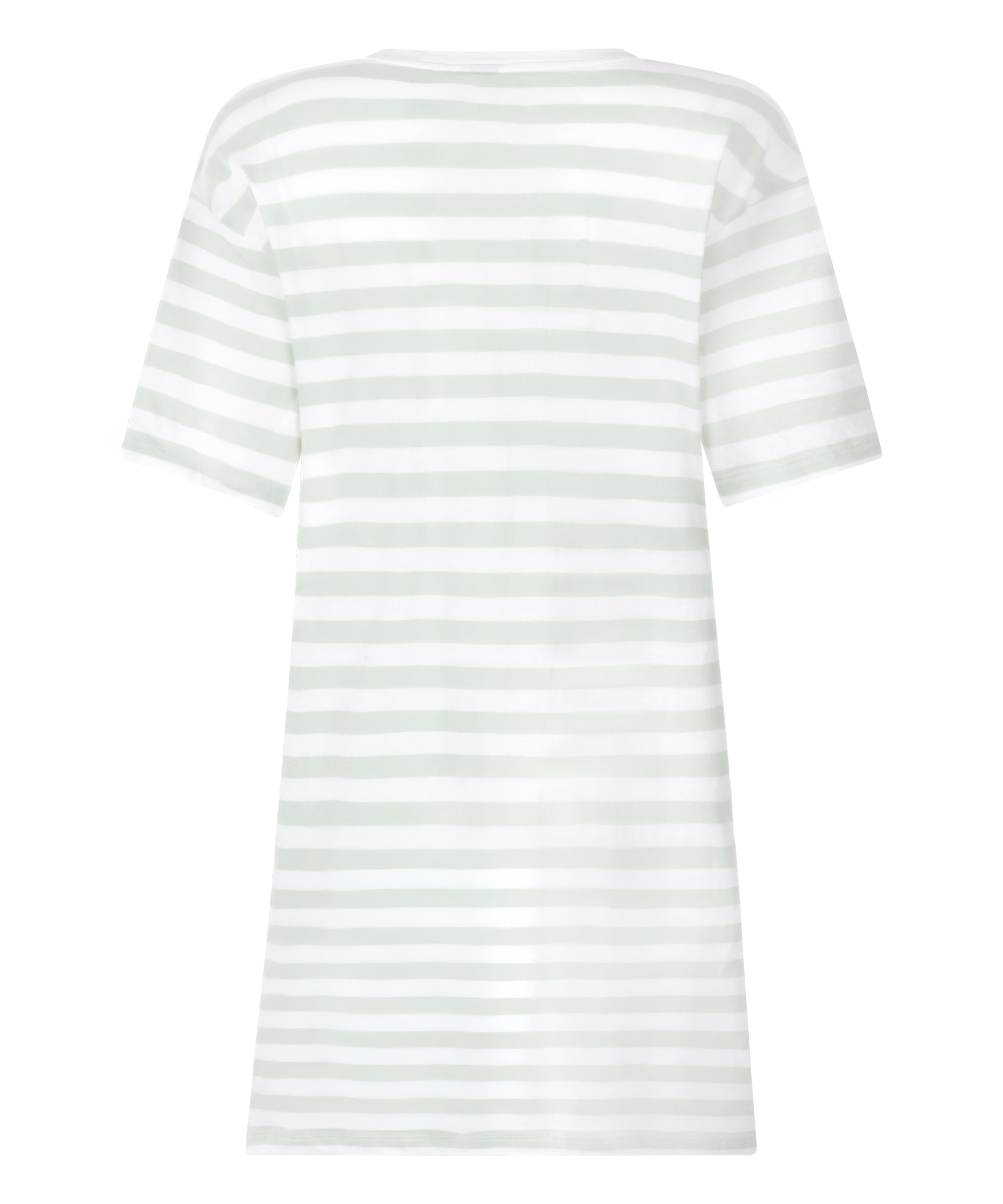 Round Neck Nightshirt, Green, main
